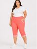 Picture of CURVY GIRL STRETCH BERMUDA WITH TURN UP